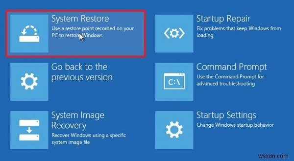 Windows 11/10에서 시스템 복원이 멈추거나 중단될 때 해결 방법