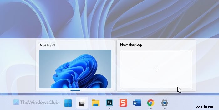 Windows 11/10에서 가상 데스크톱 생성, 삭제, 사용 방법