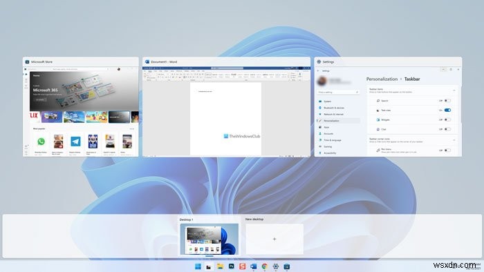 Windows 11/10에서 가상 데스크톱 생성, 삭제, 사용 방법