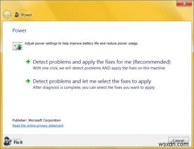 노트북 배터리 수명 연장, Windows 전원 문제 해결사로 간단하게 해결하기