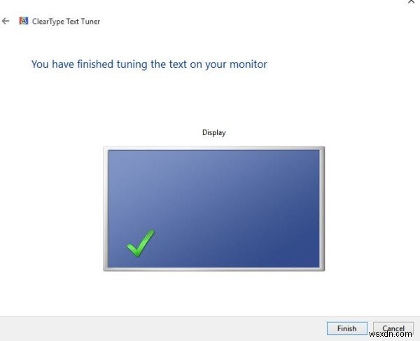 Windows 11/10 색상 보정, ClearType 텍스트 조정, 화면 해상도 변경 방법