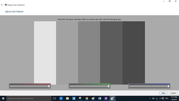 Windows 11/10 색상 보정, ClearType 텍스트 조정, 화면 해상도 변경 방법