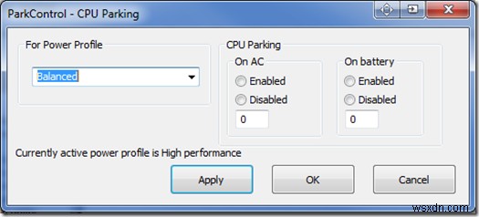 Windows 11/10에서 CPU 코어 파킹 활성화 및 비활성화하는 방법