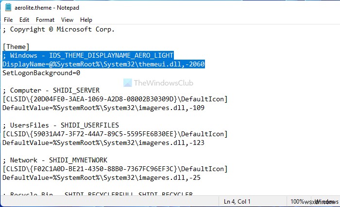 Windows 11에서 숨겨진 Aero Lite 테마 설치하고 적용하는 방법