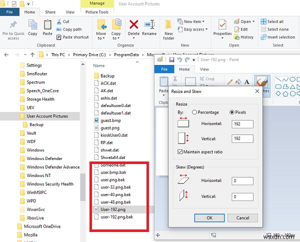 Windows 11/10에서 기본 로그인 사용자 계정 사진 제거하는 방법