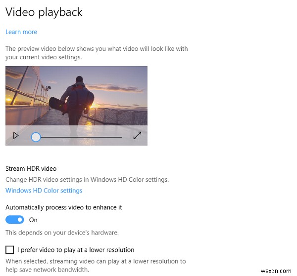 Windows 11/10 비디오 재생 설정 완벽 가이드