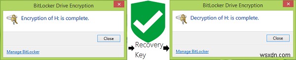 Windows 11/10에서 BitLocker 복구 키 백업하는 방법 총정리