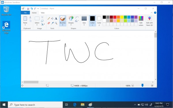 Windows Sandbox(윈도우 샌드박스) 사용자 지정 구성 환경 만드는 방법