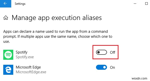 Windows 11/10에서 앱 실행 별칭(App Execution Alias) 관리하는 방법
