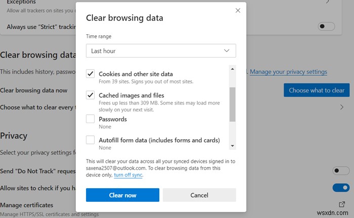 Microsoft Edge 브라우저가 멈추거나 충돌하거나 작동하지 않을 때 해결 방법