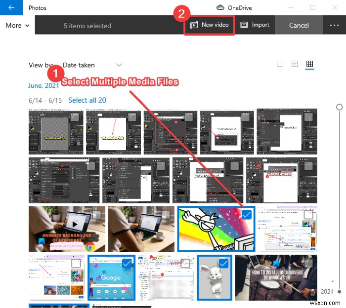 Windows 11/10 사진 앱으로 가사 영상(리릭 비디오) 만드는 방법