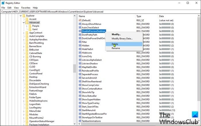 Windows 11/10 작업 표시줄 썸네일 미리보기가 작동하지 않을 때 해결 방법