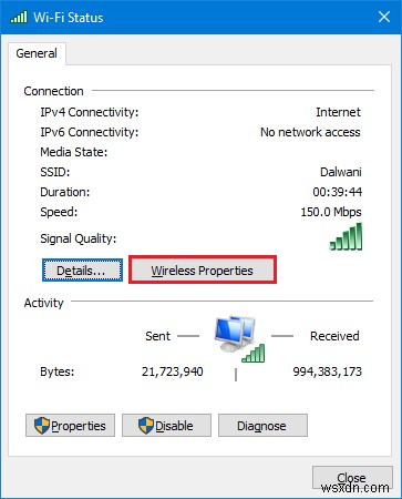 Windows 11/10에서 Wi-Fi 네트워크 보안 유형 확인하는 방법