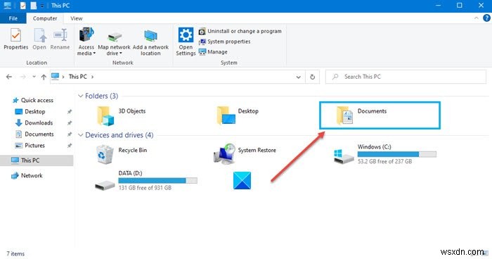 Windows 11/10에서 아이콘에 마우스를 올릴 때 나타나는 하늘색 테두리 상자 제거하는 방법