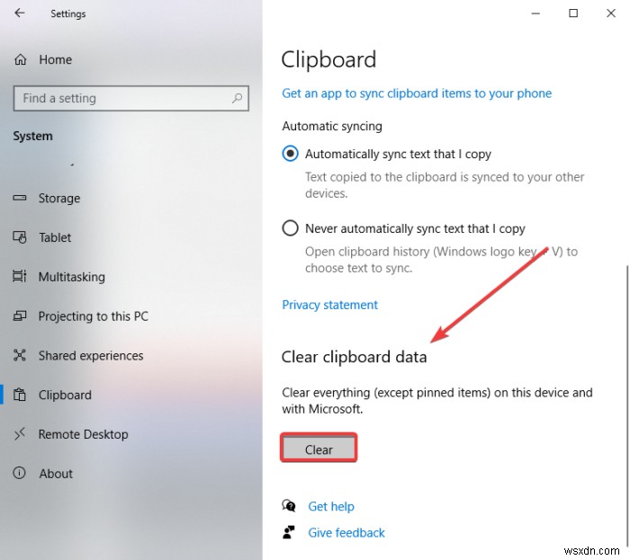 Windows 11/10에서 클립보드 기록이 작동하지 않거나 표시되지 않을 때 해결하는 7가지 방법