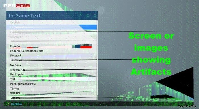 Windows 11/10 화면에 나타나는 아티팩트·왜곡·가로줄 현상 해결 방법