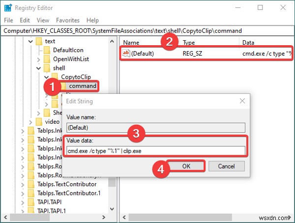 Windows 10 우클릭 메뉴로 텍스트 파일 내용 클립보드에 한 번에 복사하기
