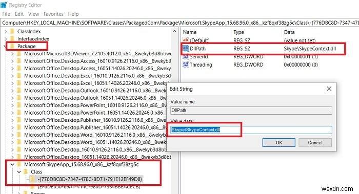 Windows 11/10에서 Skype로 공유 컨텍스트 메뉴 항목 제거하는 방법