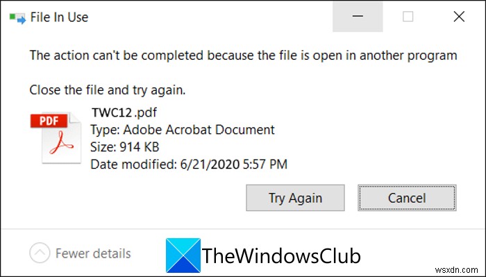 Windows 11/10에서 파일을 잠그거나 사용 중인 프로세스 확인하는 방법