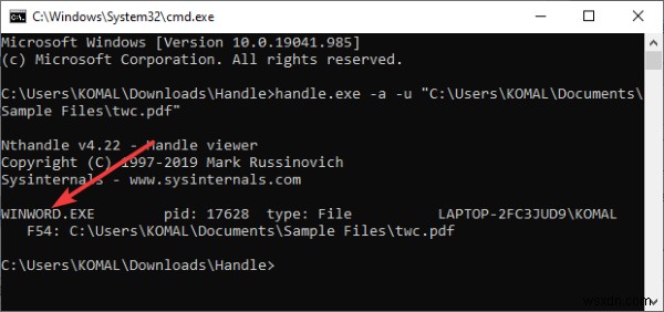 Windows 11/10에서 파일을 잠그거나 사용 중인 프로세스 확인하는 방법