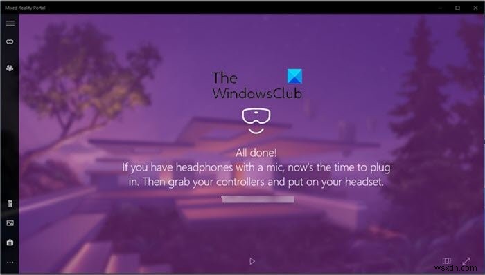 Windows 10에서 혼합 현실(Mixed Reality) 설정을 구성하는 방법