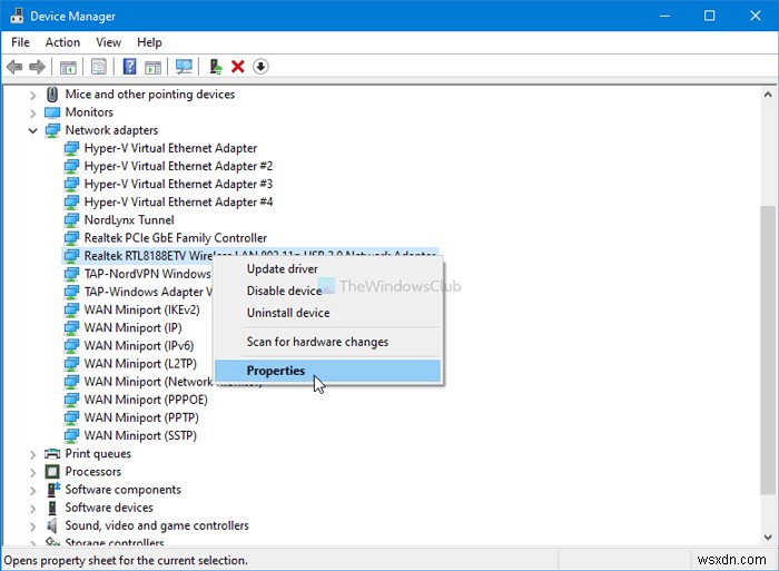Windows 11/10에서 2.4GHz와 5GHz Wi-Fi 대역 전환하는 방법
