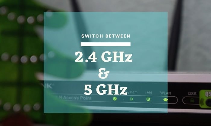 Windows 11/10에서 2.4GHz와 5GHz Wi-Fi 대역 전환하는 방법