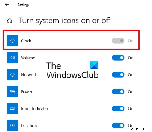 Windows 10 작업 표시줄에서 시계와 날짜 숨기는 방법