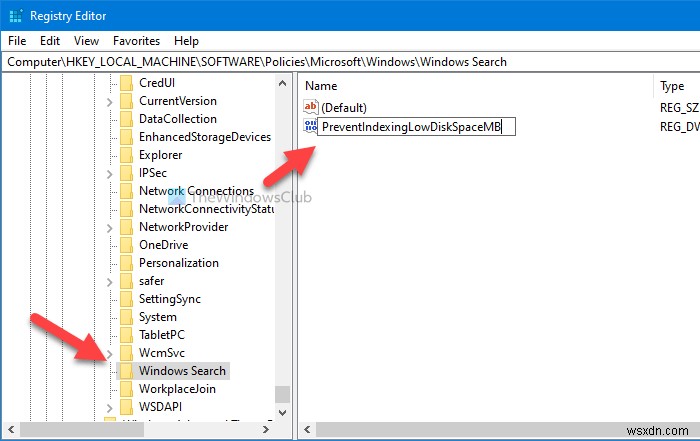 디스크 공간이 부족할 때 Windows 검색 인덱싱을 중지하는 방법