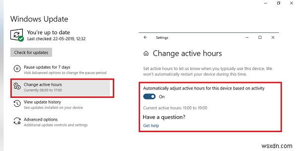 Windows 11/10에서 활성 시간 자동 조정하는 방법 총정리