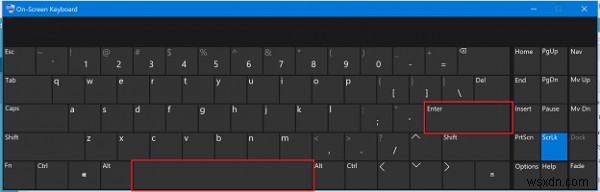 Windows 11/10에서 스페이스바 또는 Enter 키가 작동하지 않을 때 해결 방법