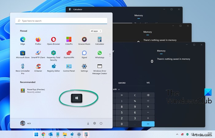 Windows 11/10 시작 메뉴에서 한 번에 여러 앱을 동시에 실행하는 방법