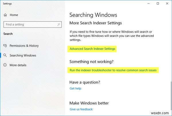 Windows 11/10에서 향상된 검색 모드 활성화하는 방법