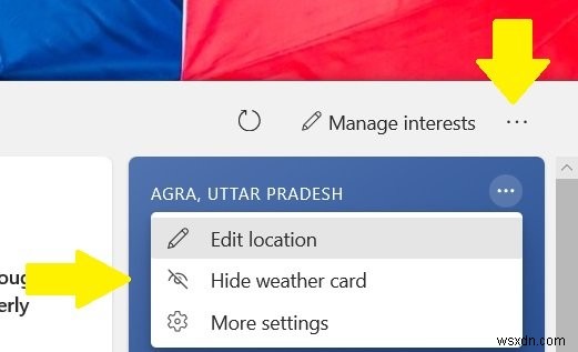 Windows 11/10 뉴스 및 관심 사항 작업 표시줄 위젯 사용자 지정 방법