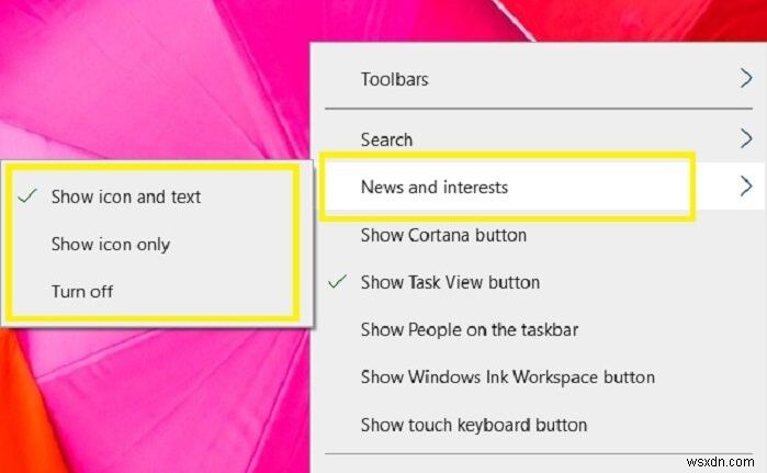 Windows 11/10 뉴스 및 관심 사항 작업 표시줄 위젯 사용자 지정 방법