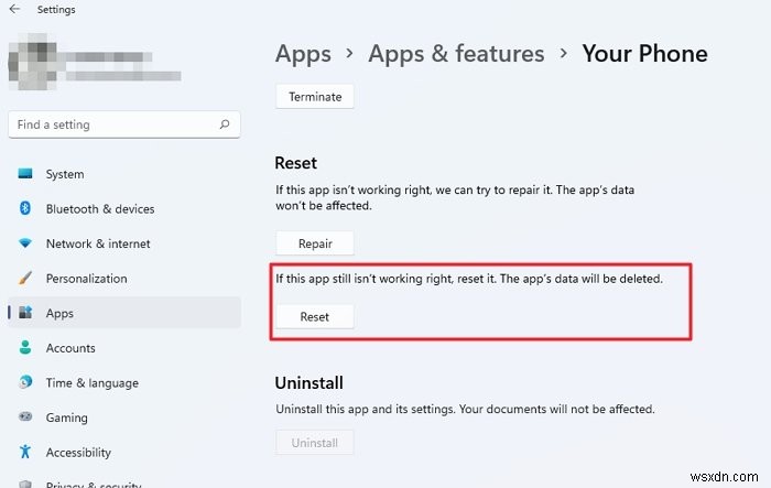 Windows 11/10에서 휴대폰 연결(Your Phone) 앱이 작동하지 않거나 열리지 않을 때 해결하는 9가지 방법