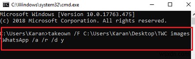 Windows 11/10에서  현재 소유자를 표시할 수 없음  오류 해결 방법