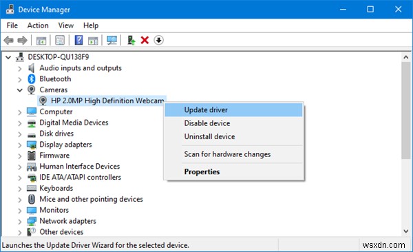 Windows 11/10 카메라 오류 0xa00f4246(0x800706BE) 해결 방법 총정리