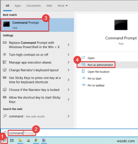 Windows 10에서 명령 프롬프트(CMD) 또는 PowerShell로 Wi-Fi 비활성화하는 방법