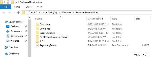 Windows 11/10에서 Windows 업데이트 다운로드 폴더 위치 변경하는 방법