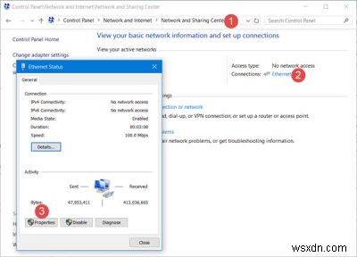 Windows 11/10에서 IP 주소 확인, 갱신, 고정 IP로 변경하는 완벽 가이드