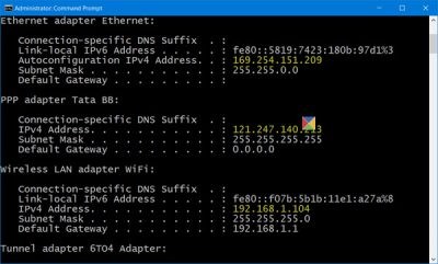Windows 11/10에서 IP 주소 확인, 갱신, 고정 IP로 변경하는 완벽 가이드