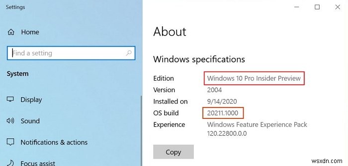 내 PC가 Windows Insider 빌드(플라이팅)를 사용 중인지 확인하는 방법