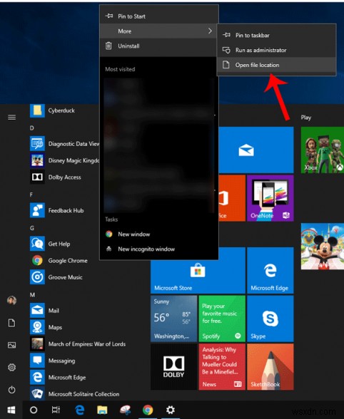 Windows 11/10에서 시작 메뉴 항목 이름 변경하는 방법