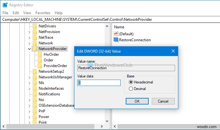 Windows 10에서 모든 네트워크 드라이브를 다시 연결할 수 없음 알림 켜고 끄는 방법