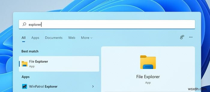 Windows 11/10에서 파일 탐색기를 여는 10가지 방법