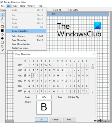 Windows 11/10에서 Charmap과 Eudcedit 내장 도구 사용하는 방법