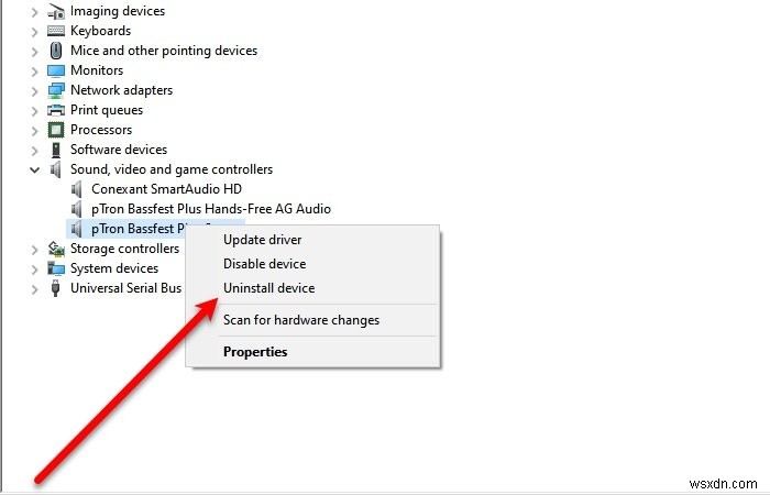 Windows 10에서 외부 마이크가 헤드셋으로 인식되는 문제 해결 방법