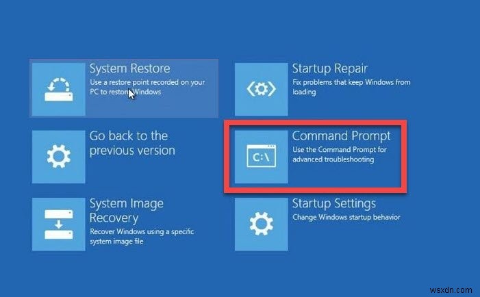 Windows 설치 미디어로 손상된 시스템 파일을 정상 파일로 교체하는 방법