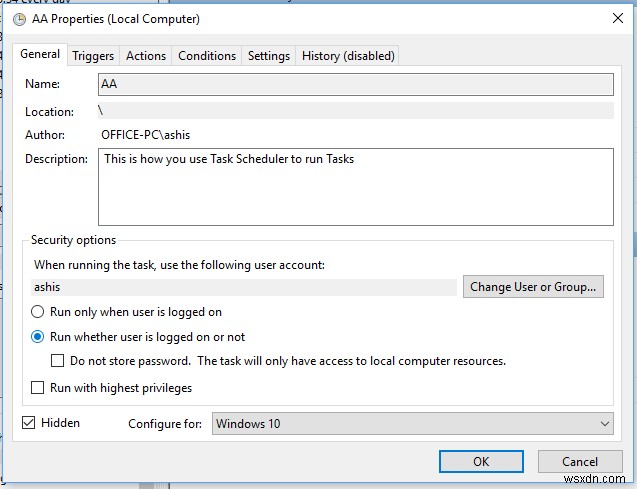 Windows 11/10에서 배치 파일을 백그라운드에서 조용히 자동 실행하는 방법